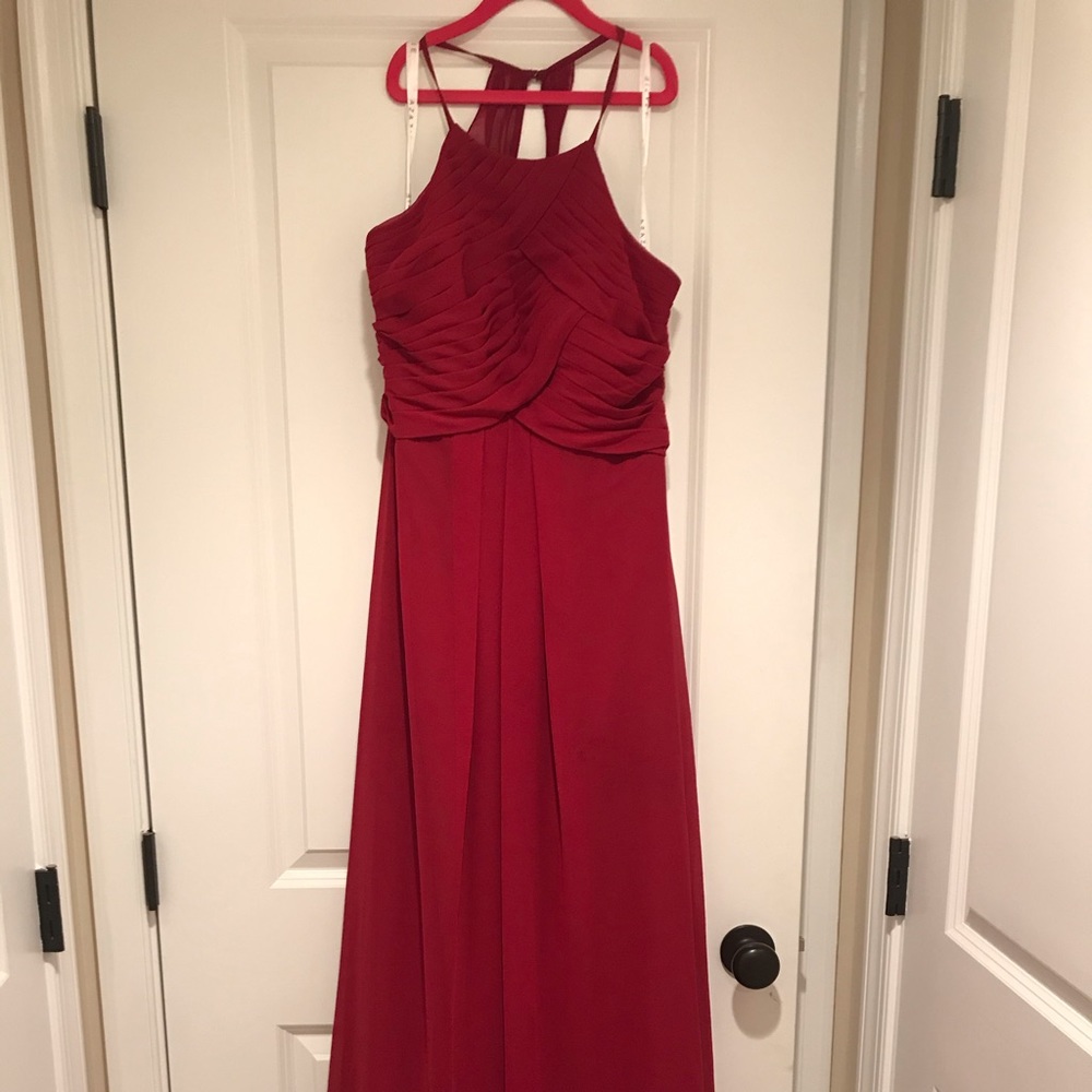 Azazie Long Bridesmaid dress (fits like a 6)